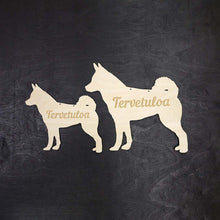 Katso kuvagalleriassa, pohjapystykorva_ovikyltti_Tervetuloakyltti