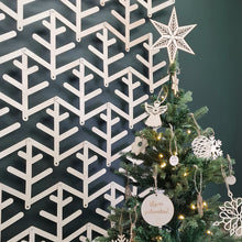 Katso kuvagalleriassa, kauniit kotimaiset joulukoristeet, joulukuusenkoristeet, puinen joulukoriste