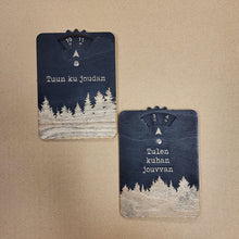 Katso kuvagalleriassa, parkkikiekko tekstillä musta