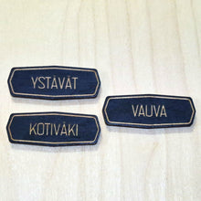 Katso kuvagalleriassa, Pyyhekyltit