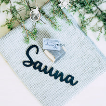 Katso kuvagalleriassa, kaunis puinen saunakyltti, kylpyhuone kyltit