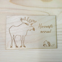 Katso kuvagalleriassa, hirveästi onnea