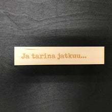 Katso kuvagalleriassa, Kirjanmerkki