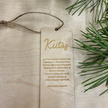 Katso kuvagalleriassa, kaunis kotimainen mietteitä maalta kirjanmerkki kuhmosta