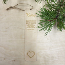 Katso kuvagalleriassa, puinen mietteitä maalta kirjanmerkki maesema