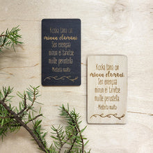 Katso kuvagalleriassa, Mietteitä maalta -magneetti