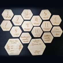 Katso kuvagalleriassa, kauniit milestone kortit vauvalle