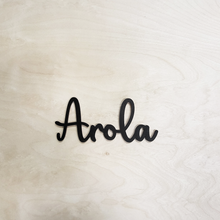 Katso kuvagalleriassa, Vanerinen ovikyltti omalla nimellä