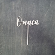 Katso kuvagalleriassa, kaunis vanerinen kakkukoriste onnea, kakun koristelu, kotimainen kakkukoriste, maesema kakkukoriste