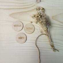 Katso kuvagalleriassa, nätti pyyhekyltti, puinen pyyhekyltti