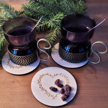 Katso kuvagalleriassa, Lasinaluset, sydän
