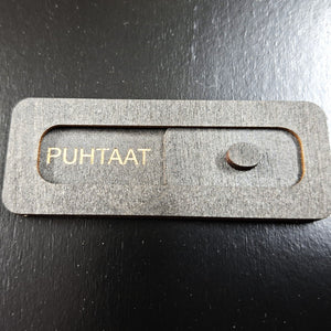 Puhtaat-likaiset -kyltti